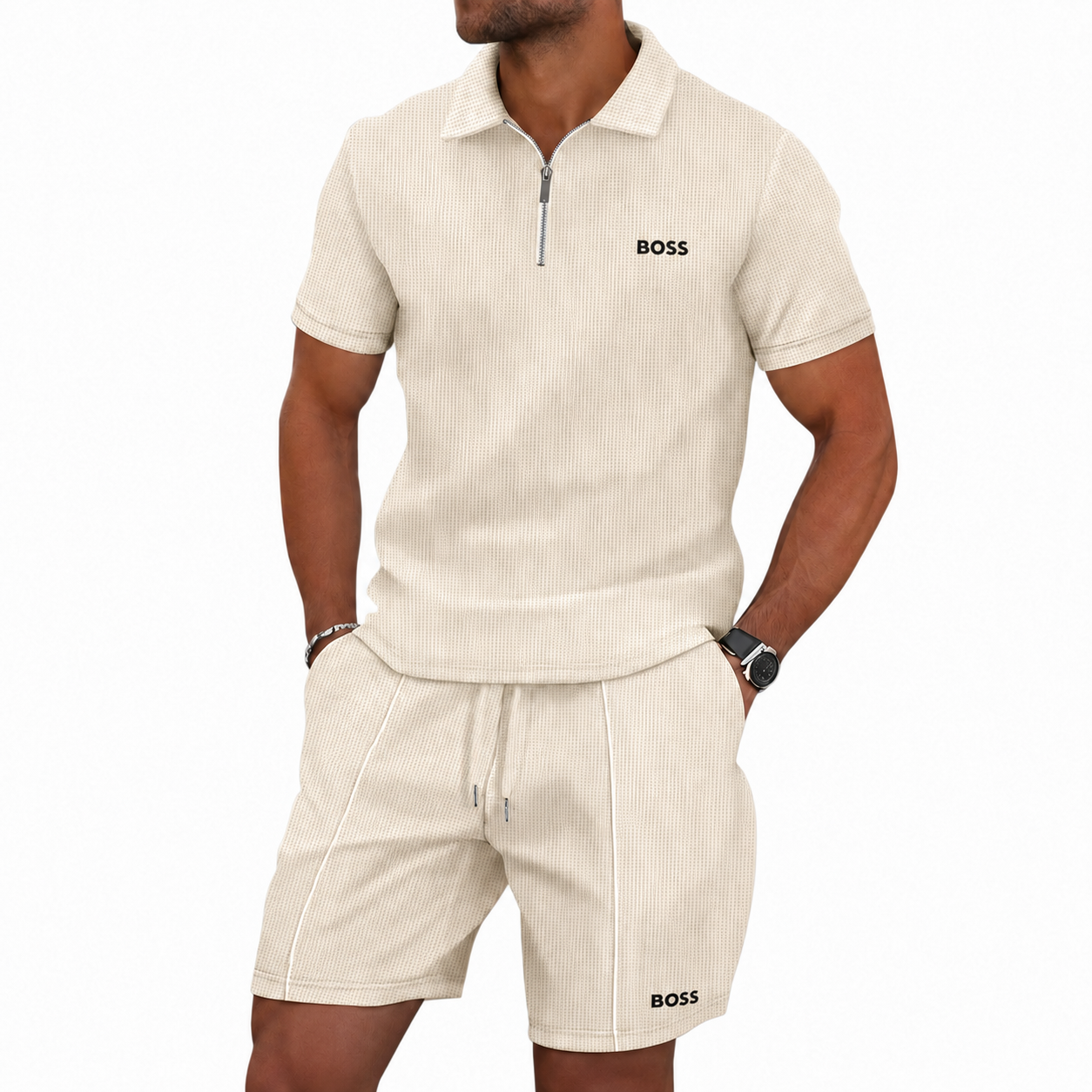 Sport Zip Polo Set (BUY 1, GET 1 FREE)