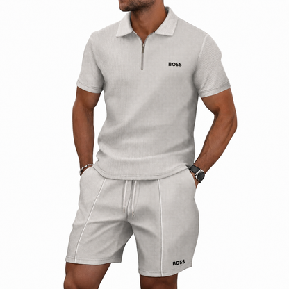 Sport Zip Polo Set (BUY 1, GET 1 FREE)