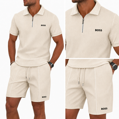 Sport Zip Polo Set (BUY 1, GET 1 FREE)