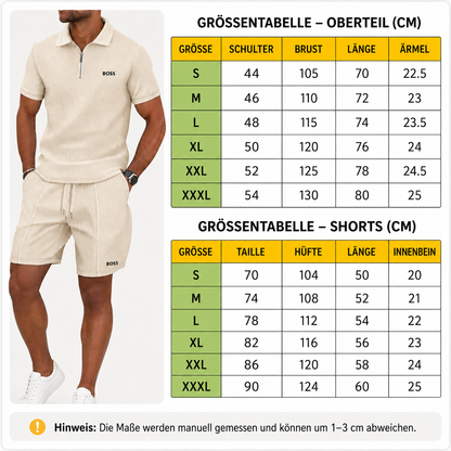 Sport Zip Polo Set (BUY 1, GET 1 FREE)