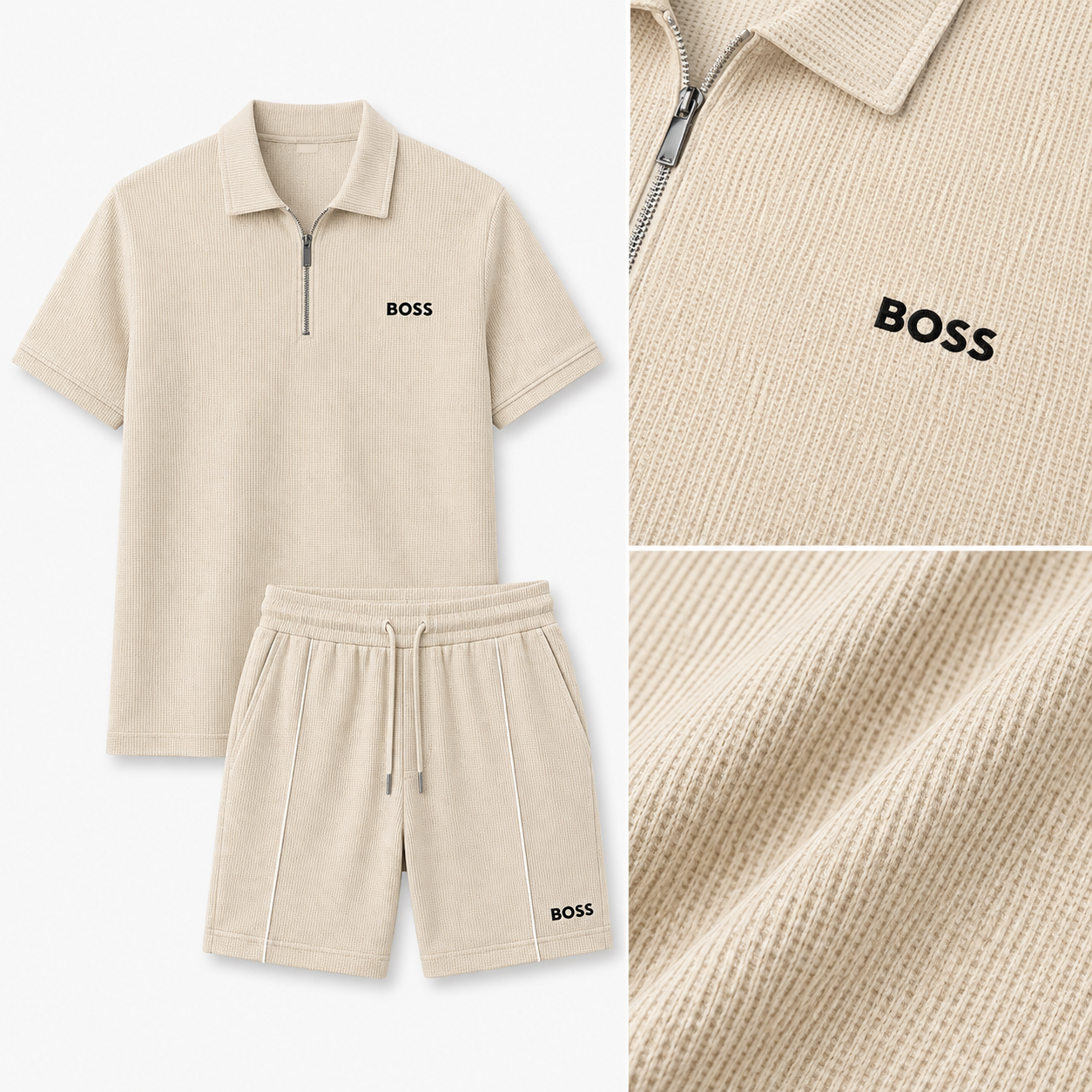 Sport Zip Polo Set (BUY 1, GET 1 FREE)