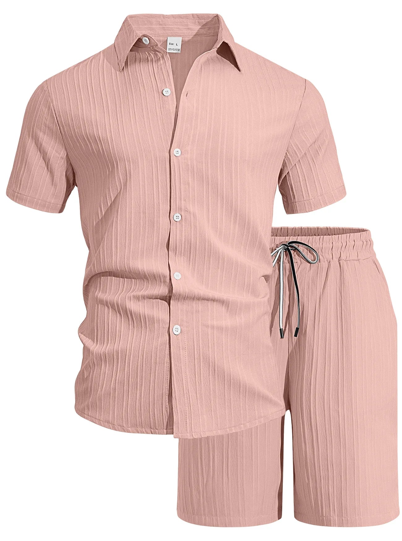 Amalfi Summer Set – Shirt & Shorts