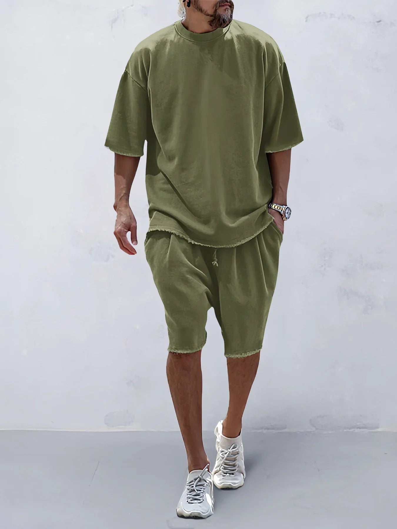 Loose-Fitting Leisure Set