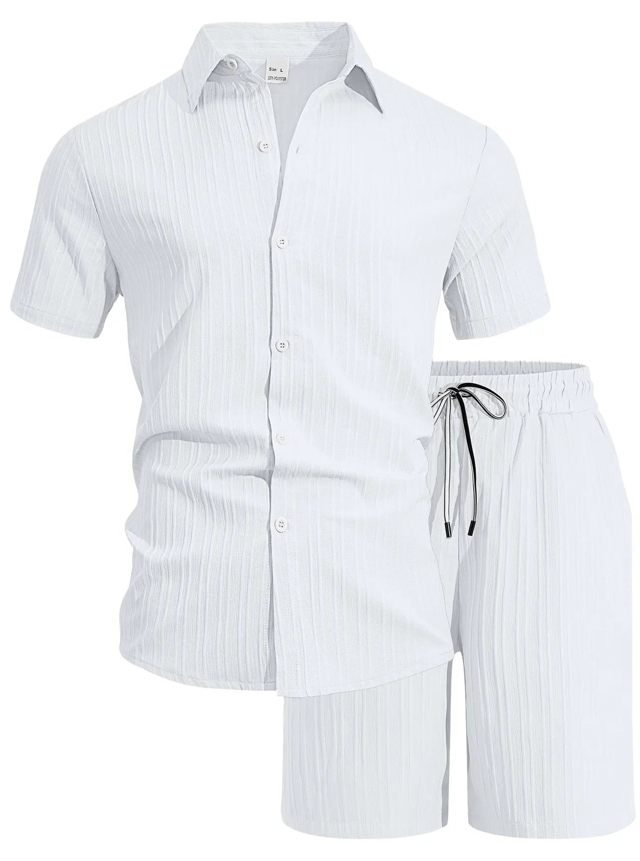 Amalfi Summer Set – Shirt & Shorts